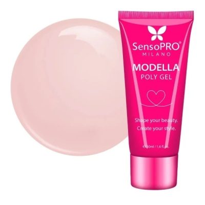 Polygel MODELLA SensoPRO Milano - Peach Nude, 30ml