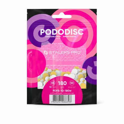 Rezerve Pododisc Staleks PRO 50 Buc 10 mm 180 Grit PDFS-10-180W