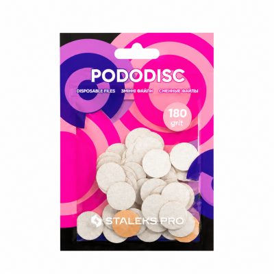 Rezerve Pododisc Staleks PRO 50 Buc 15 mm 180 Grit PDFS-15-180W