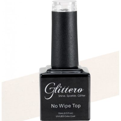 Top Coat Glittero Nails Rubber Gel Transparent 14 ml